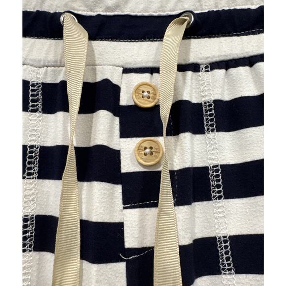 Lates Striped Pajama Pants Women’s Size Small Drawstring Jogger READ - Picture 5 of 11